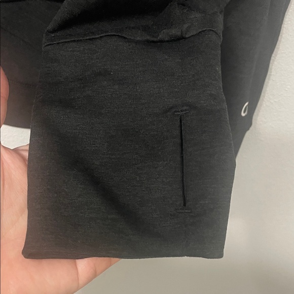 GapFit Black Brushed Tech Jersey Long Sleeve Top XL - Picture 5 of 7